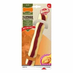 Beißring Für Hunde Nylabone Extreme Chew Roll Rawhide XL Huhn