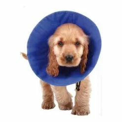 Hunde-Halskrause KVP EZ Soft Blau (35-60 Cm)