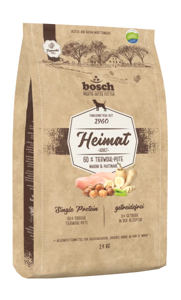 Bosch Heimat Tierwo-Pute 2,4kg 3 Bosch Heimat Tierwo-Pute 2,4kg