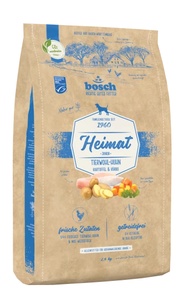 Bosch Heimat Junior Huhn 2,4kg 3 Bosch Heimat Junior Huhn 2,4kg