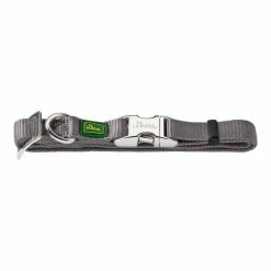Hundehalsband Hunter Alu-Strong Grau M (40-55 Cm)