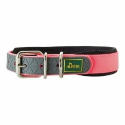 Hundehalsband Hunter Convenience Comfort Rosa M (37-45 Cm)