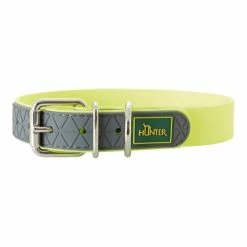 Hundehalsband Hunter Convenience Gelb (42-50 Cm)