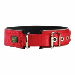Hundehalsband Hunter Neoprene Reflect Rot (44-51 Cm)
