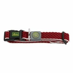 Hundehalsband Hunter Basic Thema Rot M (33-50 Cm)