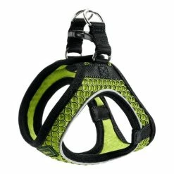 Hundegeschirr Hunter Hilo-Comfort Neongrün M (55-60 Cm)