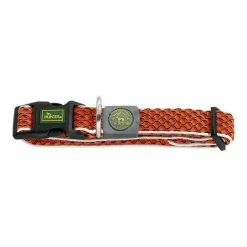 Hundehalsband Hunter Basic Thema Orange M (33-50 Cm)