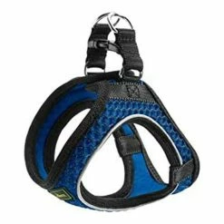 Hundegeschirr Hunter Hilo-Comfort Blau Größe XXS (26-30 Cm)