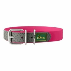 Hundehalsband Hunter Convenience Comfort Rosa S (27-35 Cm)