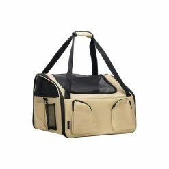 BigBuy Car Tasche Für Haustiere PS1307BEM Beige (Größe M)