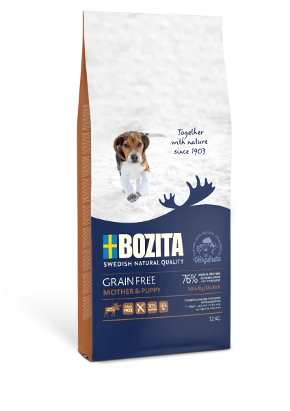 Bozita Grain Free Bozita GrainFr.Mother+Puppy 12kg 3 Bozita Grain Free Bozita GrainFr.Mother+Puppy 12kg