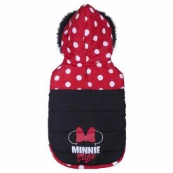 Hundemäntelchen Minnie Mouse Rot Schwarz S