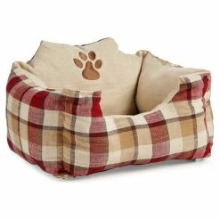 Mascow Hundebett Kariert (40 X 30 X 60 Cm)