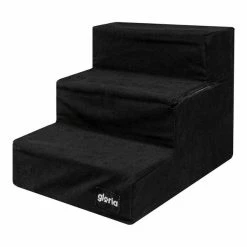 Hundebett Gloria EASY STAIRS Schwarz (54 X 42 Cm)