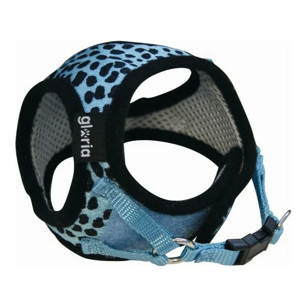 Hundegeschirr Gloria Leopard 27-35 Cm Blau M 3 Hundegeschirr Gloria Leopard 27-35 Cm Blau M