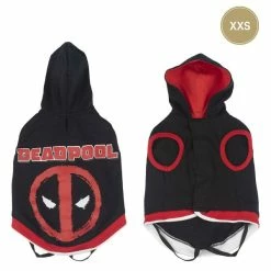 Hundepulli Deadpool XXS Schwarz