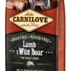Carnilove Lamb+Wild Boar 12kg -Hundefutter Geschäft 8595602508921 Carnilove Dog Lamb Wildeboar 12kg web Futtertester 600x600