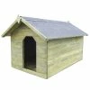 VIDAXL Hundehütte Mit öffnendem Dach Imprägniertes Kiefernholz -Hundefutter Geschäft 8718475715306 a en hd 1 600x600