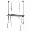 VIDAXL Trimmtisch Schertisch Mit 2 Schlingen Für Hunde Katzen Klappbar -Hundefutter Geschäft 8718475874874 a en hd 1 600x600