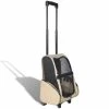 VIDAXL Multifunktionaler Haustiertrolley Zusammenfaltbar Beige -Hundefutter Geschäft 8718475899006 a en hd 1 600x600