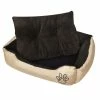 VIDAXL Warmes Hundebett Mit Polsterkissen L