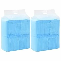 VIDAXL Hunde-Toilettenmatten 200 Stk. 60×60 Cm Vliesstoff