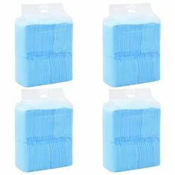 VIDAXL Hunde-Toilettenmatten 400 Stk. 60×60 Cm Vliesstoff