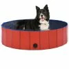 VIDAXL Hundepool Faltbar Rot 120 X 30 Cm PVC -Hundefutter Geschäft 8719883741703 m en hd 1 600x600