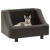 VIDAXL Hundesofa Braun 67x52x40 Cm Kunstleder