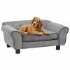 VIDAXL Hundesofa Grau 72x45x30 Cm Plüsch -Hundefutter Geschäft 8720286034132 m en hd 1 600x600
