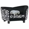 VIDAXL Hundesofa Schwarz 68x38x38 Cm Plüsch -Hundefutter Geschäft 8720286034248 m en hd 1 600x600