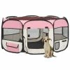 VIDAXL Faltbarer Welpenlaufstall Mit Tragetasche Rosa 145x145x61 Cm 1 VIDAXL Faltbarer Welpenlaufstall Mit Tragetasche Rosa 145x145x61 Cm -Hundefutter Geschäft 8720286204894 m en hd 1 600x600