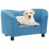VIDAXL Hundesofa Türkis 67x41x39 Cm Kunstleder
