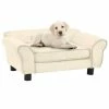 VIDAXL Hundesofa Creme 72x45x30 Cm Plüsch -Hundefutter Geschäft 8720286315286 m en hd 1 600x600