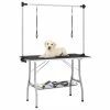 VIDAXL Verstellbarer Trimmtisch Für Hunde Mit 2 Schlaufen Und Korb -Hundefutter Geschäft 8720286318317 m en hd 1 600x600