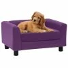 VIDAXL Hundesofa Schaumstoffkissen 60x43x30cm Plüsch Kunstleder 2 VIDAXL Hundesofa Schaumstoffkissen 60x43x30cm Plüsch Kunstleder -Hundefutter Geschäft 8720286341285 m en hd 1 600x600