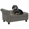 VIDAXL Hundesofa Grau 83x45x42 Cm Kunstleder -Hundefutter Geschäft 8720286341476 m en hd 1 600x600