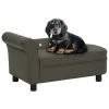 VIDAXL Hundesofa Dunkelgrau 83x45x42 Cm Kunstleder -Hundefutter Geschäft 8720286341506 m en hd 1 600x600