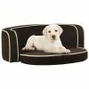 VIDAXL Klappbares Hundesofa Mit Waschbaren Kissen 73x67x26 Cm Plüsch Braun 2 VIDAXL Klappbares Hundesofa Mit Waschbaren Kissen 73x67x26 Cm Plüsch Braun -Hundefutter Geschäft 8720286341643 m en hd 1 600x600
