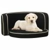 VIDAXL Hundesofa Klappbar Schwarz 76x71x30 Cm Leinen Waschbares Kissen -Hundefutter Geschäft 8720286341735 m en hd 1 600x600