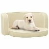 VIDAXL Hundesofa Klappbar Creme 76x71x30 Cm Leinen Waschbares Kissen -Hundefutter Geschäft 8720286341773 m en hd 1 600x600