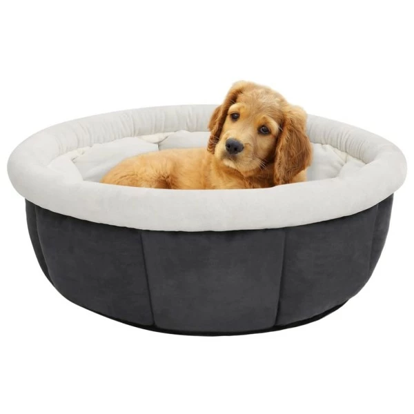 VIDAXL Hundebett 50x50x22 Cm Grau 3 VIDAXL Hundebett 50x50x22 Cm Grau