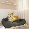VIDAXL Hundebett Mit Kissen Dunkelgrau 75x58x18 Cm Oxford-Gewebe 2 VIDAXL Hundebett Mit Kissen Dunkelgrau 75x58x18 Cm Oxford-Gewebe -Hundefutter Geschäft 8720286430095 m en hd 1 600x600