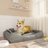 VIDAXL Hundebett Mit Kissen Grau 89x75x19 Cm Oxford-Gewebe -Hundefutter Geschäft 8720286430149 m en hd 1 600x600