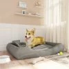 VIDAXL Hundebett Mit Kissen Grau 115x100x20 Cm Oxford-Gewebe 1 VIDAXL Hundebett Mit Kissen Grau 115x100x20 Cm Oxford-Gewebe -Hundefutter Geschäft 8720286430156 m en hd 1 600x600
