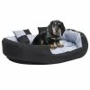 VIDAXL Hundekissen Wendbar Und Waschbar Grau Und Schwarz 110x80x23 Cm -Hundefutter Geschäft 8720286430316 m en hd 1 600x600