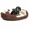 VIDAXL Hundekissen Wendbar Und Waschbar Braun Und Creme 110x80x23 Cm -Hundefutter Geschäft 8720286430354 m en hd 1 600x600