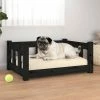 VIDAXL Hundebett Schwarz 65,5x50,5x28 Cm Massivholz Kiefer 1 VIDAXL Hundebett Schwarz 65,5x50,5x28 Cm Massivholz Kiefer -Hundefutter Geschäft 8720287067825 m en hd 1 600x600