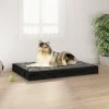VIDAXL Hundebett Schwarz 91,5x64x9 Cm Massivholz Kiefer -Hundefutter Geschäft 8720287137535 m en hd 1 600x600