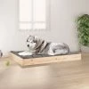 VIDAXL Hundebett 101,5x74x9 Cm Massivholz Kiefer -Hundefutter Geschäft 8720287137542 m en hd 1 600x600